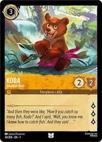 Carta Koda - Smallish Bear, 7-34