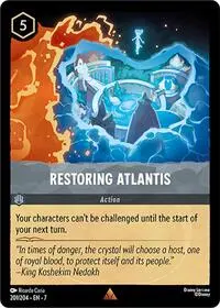 Carta Restoring Atlantis, 7-201