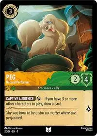Carta Peg - Natural Performer, 7-7