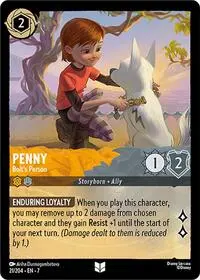 Carta Penny - Bolt's Person, 7-21