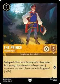 Carta The Prince - Vigilant Suitor, 7-24