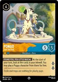 Carta Pongo - Dear Old Dad, 7-29