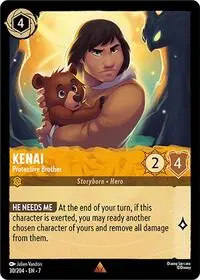 Carta Kenai - Protective Brother, 7-30