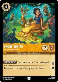 Carta Snow White - Fairest in the Land, 7-33