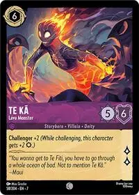 Carta Te Ka - Lava Monster, 7-58