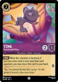 Carta Yzma - Transformed Kitten, 7-59