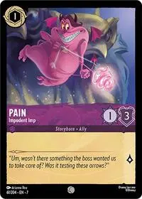 Carta Pain - Impudent Imp, 7-61