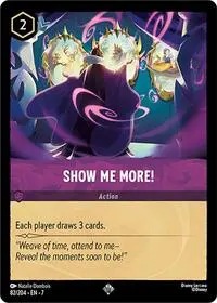 Carta Show Me More!, 7-82