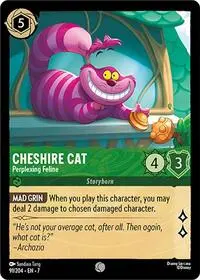 Carta Cheshire Cat - Perplexing Feline, 7-91