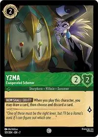 Carta Yzma - Exasperated Schemer, 7-101