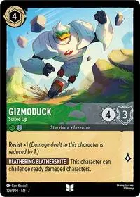 Carta Gizmoduck - Suited Up, 7-105