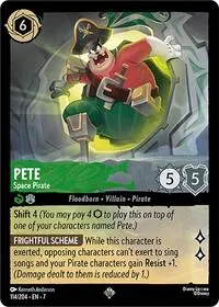 Carta Pete - Space Pirate, 7-114