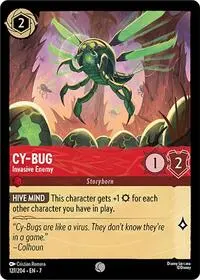 Carta Cy-Bug - Invasive Enemy, 7-127