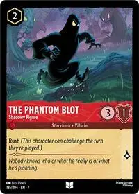 Carta The Phantom Blot - Shadowy Figure, 7-135