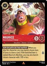 Carta Maurice - Unconventional Inventor, 7-138