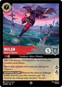 Carta Mulan - Imperial General, 7-141