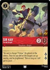 Carta Sir Kay - Unruly Knight, 7-144