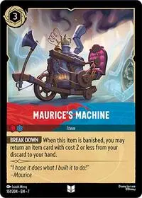 Carta Maurice's Machine, 7-151