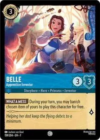 Carta Belle - Apprentice Inventor, 7-159