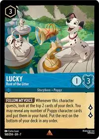 Carta Lucky - Runt of the Litter, 7-160