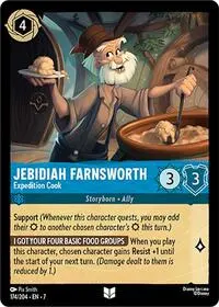Carta Jebidiah Farnsworth - Expedition Cook, 7-174