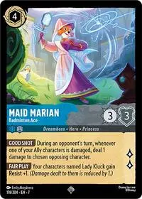 Carta Maid Marian - Badminton Ace, 7-176