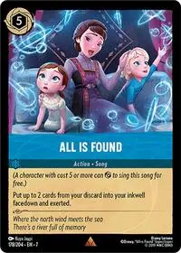 Carta All Is Found, 7-178