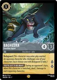 Carta Bagheera - Guardian Jaguar, 7-198
