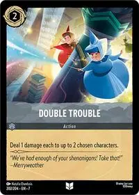 Carta Double Trouble, 7-202