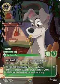 Tramp - Enterprising Dog (7-212)
