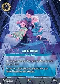 All Is Found (7-220)