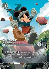 Mickey Mouse - Inspirational Warrior (7-221)