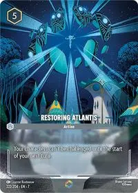 Restoring Atlantis (7-222)