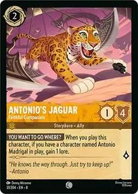 Antonio's Jaguar - Faithful Companion (8-31)