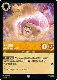 Rhino - One-Sixteenth Wolf (8-15)