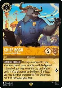 Chief Bogo- Commanding Officer (8-18)