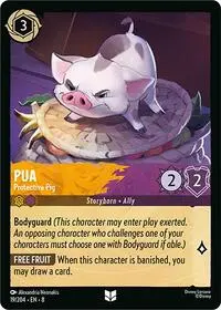 Carta Pua - Protective Pig, 8-19