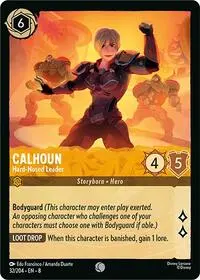 Calhoun - Hard-Nosed Leader (8-32)