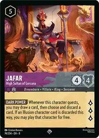 Jafar - High Sultan of Lorcana (8-74)