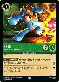 Fred - Major Science Enthusiast (8-92)