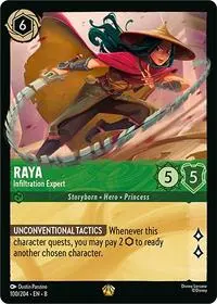 Raya - Infiltration Expert (8-100)