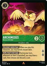 Archimedes - Resourceful Owl (8-113)