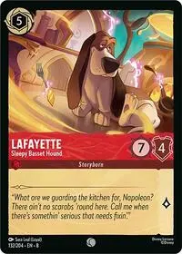 Lafayette - Sleepy Basset Hound (8-132)