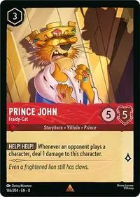 Carta Prince John - Fraidy-Cat, 8-146