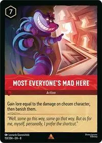Most Everyone's Mad Here (8-151)