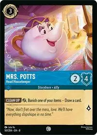 Mrs. Potts - Head Housekeeper (8-161)