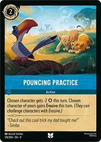 Carta Pouncing Practice, 8-176