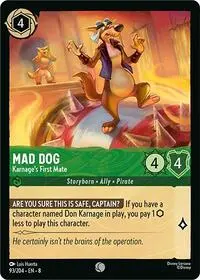 Mad Dog - Karnage's First Mate (8-93)