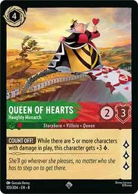 Queen of Hearts - Haughty Monarch (8-105)