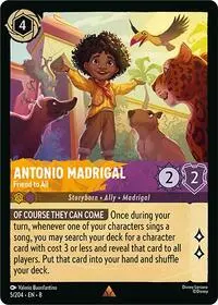 Antonio Madrigal - Friend to All (8-5)